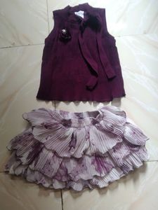 Baby Girl Skirt And Top
