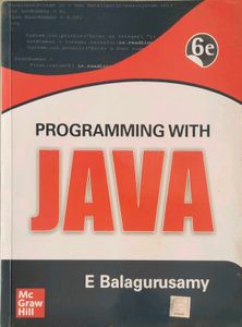 Programming with Java Book