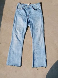 Light Wash Flare Jeans