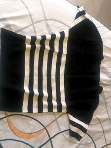 Striped Knit Top