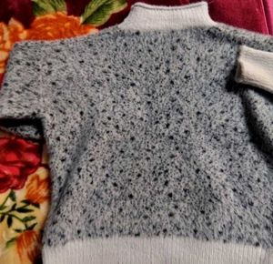 Stylish Fuzzy Knit Sweater