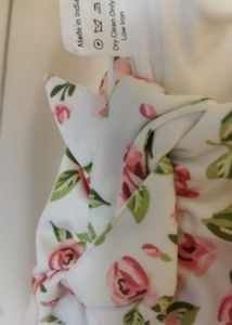 Floral Cutout Mini Dress