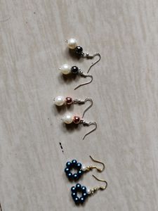 Handmade Earrings Set Of 3
