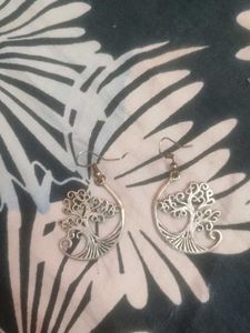 Peacock Drop Earrings