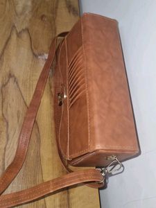 Leather Statement Bag