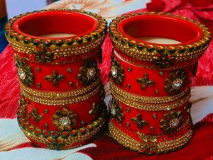 Red Bridal Chura Bangles