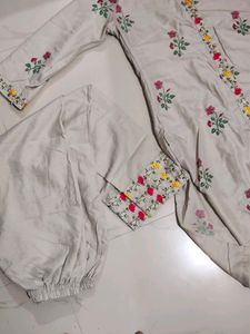 Beige kurta With Pant
