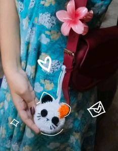 Crochet Cat Airpods Holder ✨