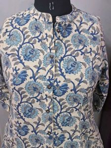 Floral Print Kurta