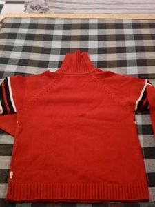 Boys&#39; Red Knit Sweater