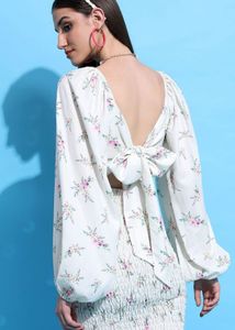 Floral Print Bodycon Dress 👗