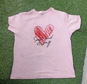 Pink Graphic T-Shirt