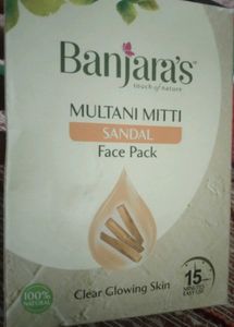 Banjara's Multani Mitti Face Pack(4pack Inside)