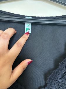 NEWME OPEN LACE DETAILED TOP