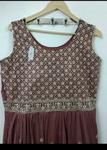HEAVLY WORKED WEDDING GOWN WITH DUPATTA