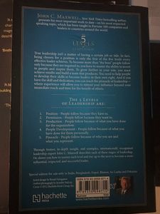The 5 Levels of Leadership by John C. Maxwell