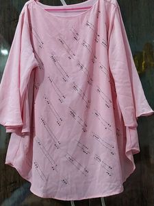 Plus Size Fancy Partywear Top- Inside Lining Attac