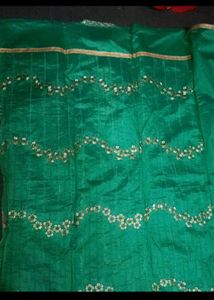 Embroidered Green Salwar Kameez