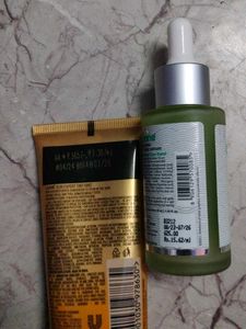 Sunscreen &amp; Face Serum