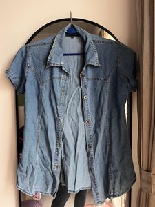 AZIENE Denim Jacket