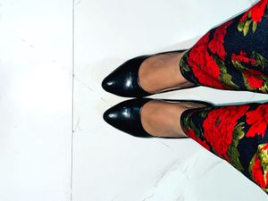 Black Patent Leather Heels