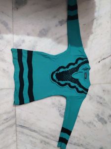 Woolen Short Kurti