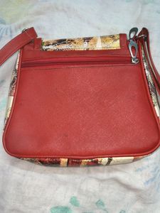 Red Sling Bag