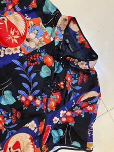 ZARA Floral Print Mini Dress