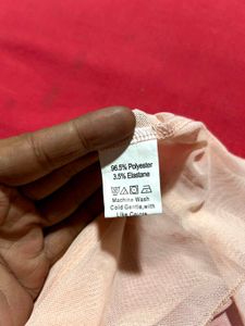 Lace Mesh Babydoll – Nude (Size XL)