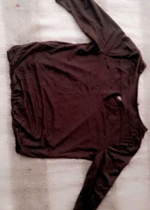 Chic Brown Long Sleeve Top ( c2 )
