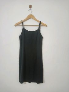 Noodles Strap Adjustable Black Mini Bodycon