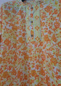 New Jaipuri Cotton Kurta With Pant