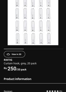 Curtain Rod And Accessories