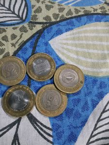 10 Rs And 5 Rupees Coin
