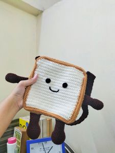 crochet toast bag