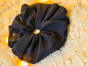 Chic dark blue Scrunchie
