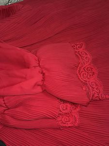 Its A Beautiful Red Midi Dress