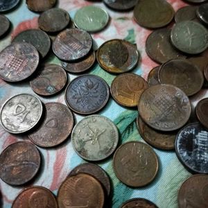 80 To 90  Vintage Coins Lot