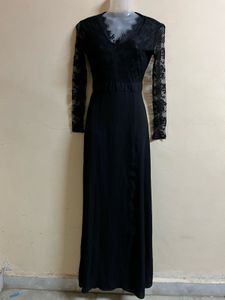 Pintrest Black Long Gown🖤