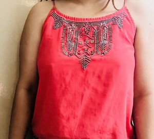 Rose Pink Top