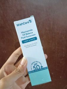 Wishcare Oil Balance Sunscreen ☀️ The Most Viral