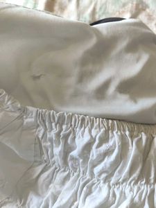 White Puff Sleeve Top