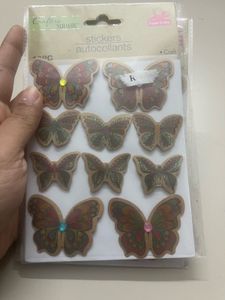 Butterfly Sticker Slips
