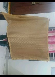 Brown And Skin Colour Sarees