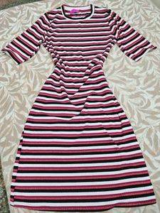 Striped Midi Dress
