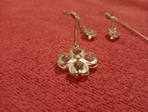 Flower Stone Earrings