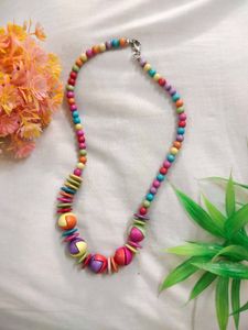 Colorful Pinterest Aesthetic Necklace And Bracelet