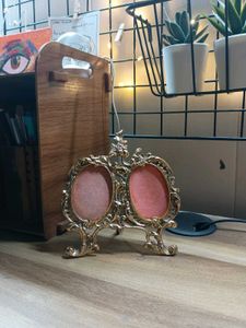 Victorian Revival Twin Photo Frame, 1950's