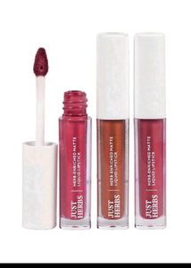 Just Herbs Liquid Lipstick Trio