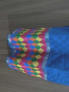 Blue Printed Kurta